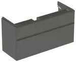 Geberit Smyle Square Waschtisch-Unterschrank 500355JK1 118,4x61,7x47cm, lava matt, 2