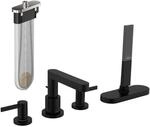 hansgrohe Finoris Fertigmontageset 76444670 4-Loch-Wannenrandarmatur, mit sBox,