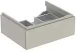 Geberit Xeno&sup2; Waschtisch-Unterschrank 500505001 58x22x46,2cm, matt/greige, mit
