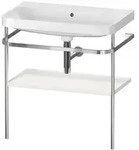 Duravit Happy D.2 Plus M&ouml;belwaschtisch-Kombination HP4837N3939 77,5 x 49 cm,...