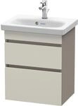 Duravit DuraStyle Waschtisch-Unterschrank DS640309143 50 x 36,8 cm, taupe/basalt