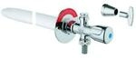 Grohe Au&szlig;enwandventil Eurotec 41212000 DN15, mit Steckschl&uuml;ssel, chrom