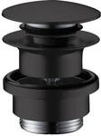 hansgrohe Ablaufgarnitur 50100670 mattschwarz, G 1 1/4, Messing
