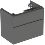 Geberit iCon Waschtisch-Unterschrank 502304JK1 74x61,5x47,6cm, 2 Schubladen, lava
