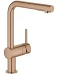 Grohe Minta Sp&uuml;ltisch-Einhebelmischer 30274DL0 warm sunset geb&uuml;rstet,