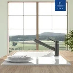 Villeroy und Boch Como Window K&uuml;chenarmatur 92570005 14,8 l/min, umlegbar, Edelstahl