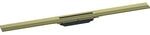 hansgrohe RainDrain Flex Duschrinne 56045140 90cm, Fertigset, k&uuml;rzbar, brushed