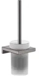 hansgrohe AddStoris WC-B&uuml;rstengarnitur 41752340 Wandmontage, Metall, Glas, brushed
