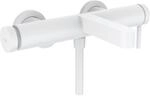 hansgrohe Finoris Wannenarmatur 76420700 Aufputz, Ausladung 194mm, mattwei&szlig;