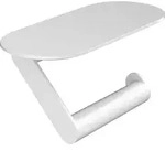 hansgrohe WallStoris Papierrollenhalter 27928700 230mm, mit Ablage, Wandmontage,
