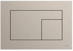 TECE TECEvelvet WC-Bet&auml;tigungsplatte 9240733 f&uuml;r Zweimengentechnik, Beige Arizona /