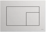 TECE TECEvelvet WC-Bet&auml;tigungsplatte 9240734 f&uuml;r Zweimengentechnik, Grigio Efeso /