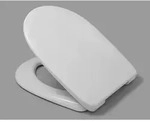 Haro WC-Sitz Delphi 520783 weiss, Edelstahl Scharniere, Softclose