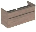 Geberit Smyle Square Waschtisch-Unterschrank 500355JR1 118,4x61,7x47cm, Holzstruktur