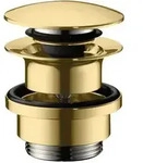 hansgrohe Ablaufgarnitur 50100990 polished gold optic, G 1 1/4, Messing