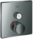 Grohe Grohtherm Smartcontrol Fertigmontageset 29123A00 hard graphite, eckig,