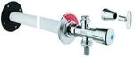 Grohe Au&szlig;enwandventil Bausatz Eurotec 41208000 DN15, mit Steckschl&uuml;ssel, chrom