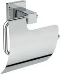 Ideal Standard IOM Cube Papierrollenhalter E2191AA mit Deckel, mit Befestigungssatz,