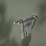 Keuco Reva Handtuchhalter 12818010000 verchromt, zweiteilig, feststehend