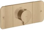 hansgrohe Axor One Fertigmontageset 45712140 Unterputz-Thermostatmodul, 2