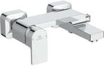 Ideal Standard Edge Wannenarmatur A7121AA Aufputz, Ausladung 68-73 mm, verchromt