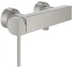 Grohe Plus Brause-Einhebelmischer 33577DC3 supersteel, Brauseabgang unten 1/2",