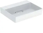 Geberit One Aufsatz-Waschtisch 505023001 50cm, ohne Hahnloch und &Uuml;berlauf, wei&szlig;