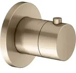 Keuco IXMO Brausethermostat 59553030001 Unterputz Montage, rund, Bronze geb&uuml;rstet