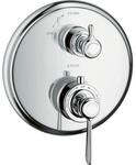 hansgrohe Axor Montreux Brausethermostat 16801000 chrom, Absperrventil,...