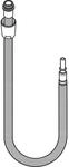 hansgrohe Ersatzschlauch 95506000 f&uuml;r Sp&uuml;ltischmischer, l&auml;nge 1250 mm
