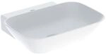 Geberit One Aufsatz-Waschtisch 505041016 50cm, Schalenform, ohne &Uuml;berlauf, wei&szlig;