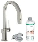 hansgrohe Aqittura M91 K&uuml;chenarmatur 76801800 mit Ausziehauslauf, 1jet, Starter Set,