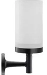 Duravit Starck T Glashalter 0099314600 schwarz matt, Wandmontage, Glas matt