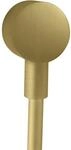 hansgrohe Axor Schlauchanschluss 27451950 rund, mit R&uuml;ckflussverhinderer, brushed