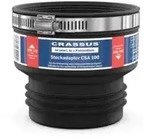 Crassus Steckadapter CRA11020 100-105/100-116mm, 0,5 bar