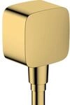 hansgrohe Fixfit Wandanschluss 26457990 ohne Kugelgelenk, mit...
