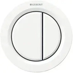 Geberit WC-Steuerung Typ 01 116050111 pneumatisch, 2-Mengen-Sp&uuml;lung, f&uuml;r Badm&ouml;bel,