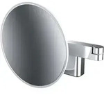 Emco LED-Rasier-/Kosmetikspiegel 109506030 Vergr&ouml;&szlig;erung 5-fach, &Oslash; 209mm, 2-armig,