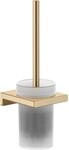 hansgrohe AddStoris WC-B&uuml;rstengarnitur 41752140 Wandmontage, Metall, Glas, brushed