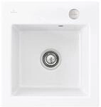 Villeroy & Boch Subway 45 XS Einbausp&uuml;le 678102KG mit Ablaufgarnitur und
