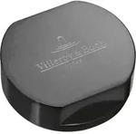 Villeroy und Boch Abdeckkappe 94052605 anthracite, Edelstahl massiv, rund, f&uuml;r