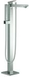 Grohe Eurocube Fertigmontageset 23672DC1 supersteel, Wannenarmatur, Ausladung 298 mm