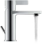 Duravit D-Neo Waschtischarmatur DE1011001010 mit Zugstangen-Ablaufgarnitur, Ausladung