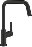 Grohe Start K&uuml;chenarmatur 304702430 schwarz matt, hoher U-Auslauf