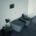 Ideal Standard i.life B Wand-WC T461458 Grau, sp&uuml;lrandlos, Tiefsp&uuml;ler