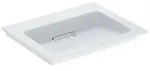 Geberit One M&ouml;bel-Waschtisch 505001001 60 cm, ohne Hahnloch und &Uuml;berlauf, wei&szlig;