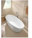 Villeroy und Boch Antao freistehende Badewanne UBQ170TAO7TV-RW 170 x 75 cm, stone