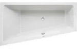 Duravit No. 1 Trapez-Badewanne 700508000000000 170 x 100 x 46 cm, Einbauversion, mit