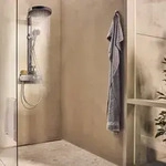 hansgrohe Rainfinity Brause-Set 26853000 mit Thermostat, Brausekopfgr&ouml;&szlig;e 360mm,