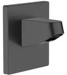 hansgrohe Pulsify Wandanschluss 24139670 f&uuml;r Kopfbrause 105, mattschwarz